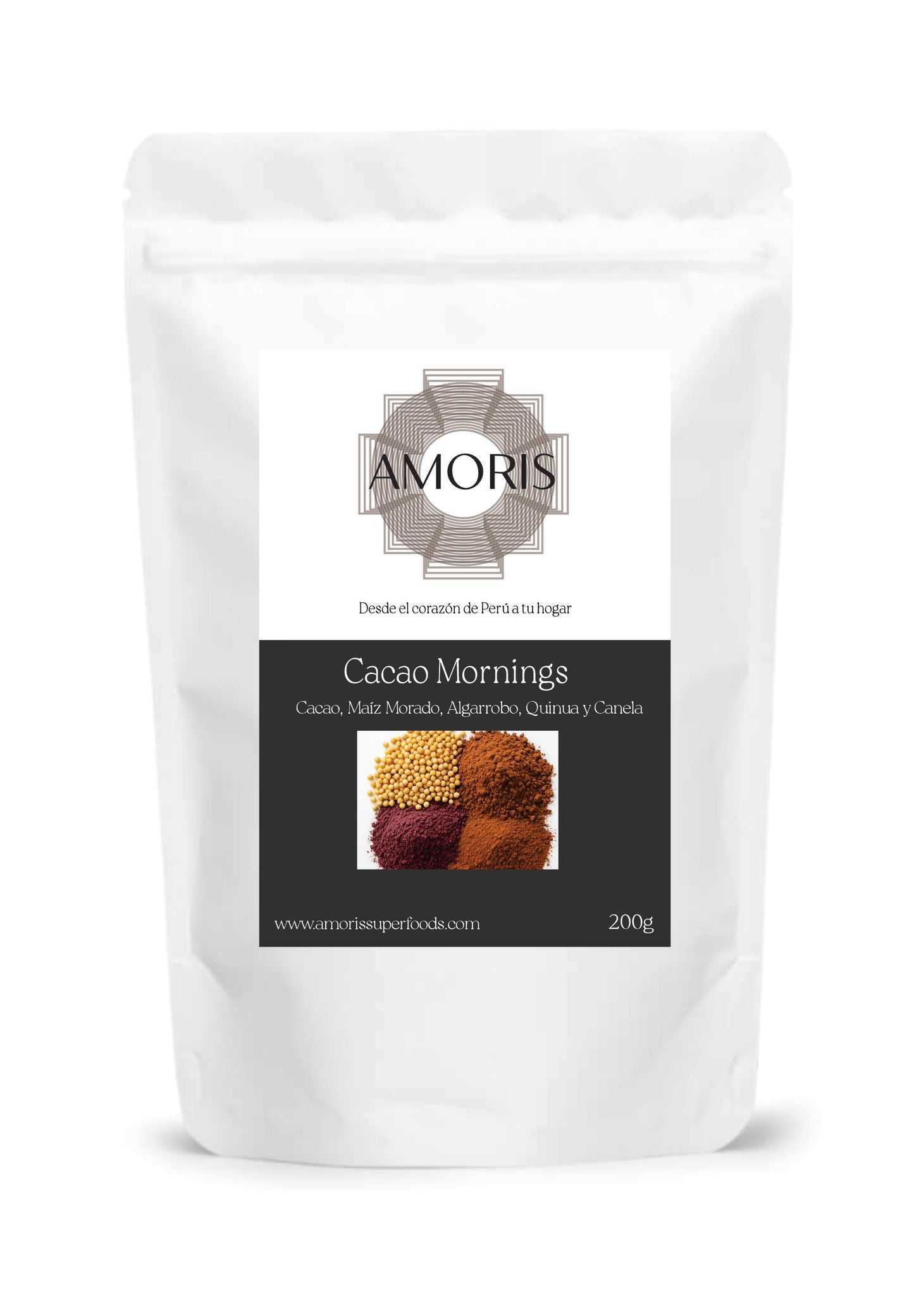 Cacao Mornings Orgánico 200g