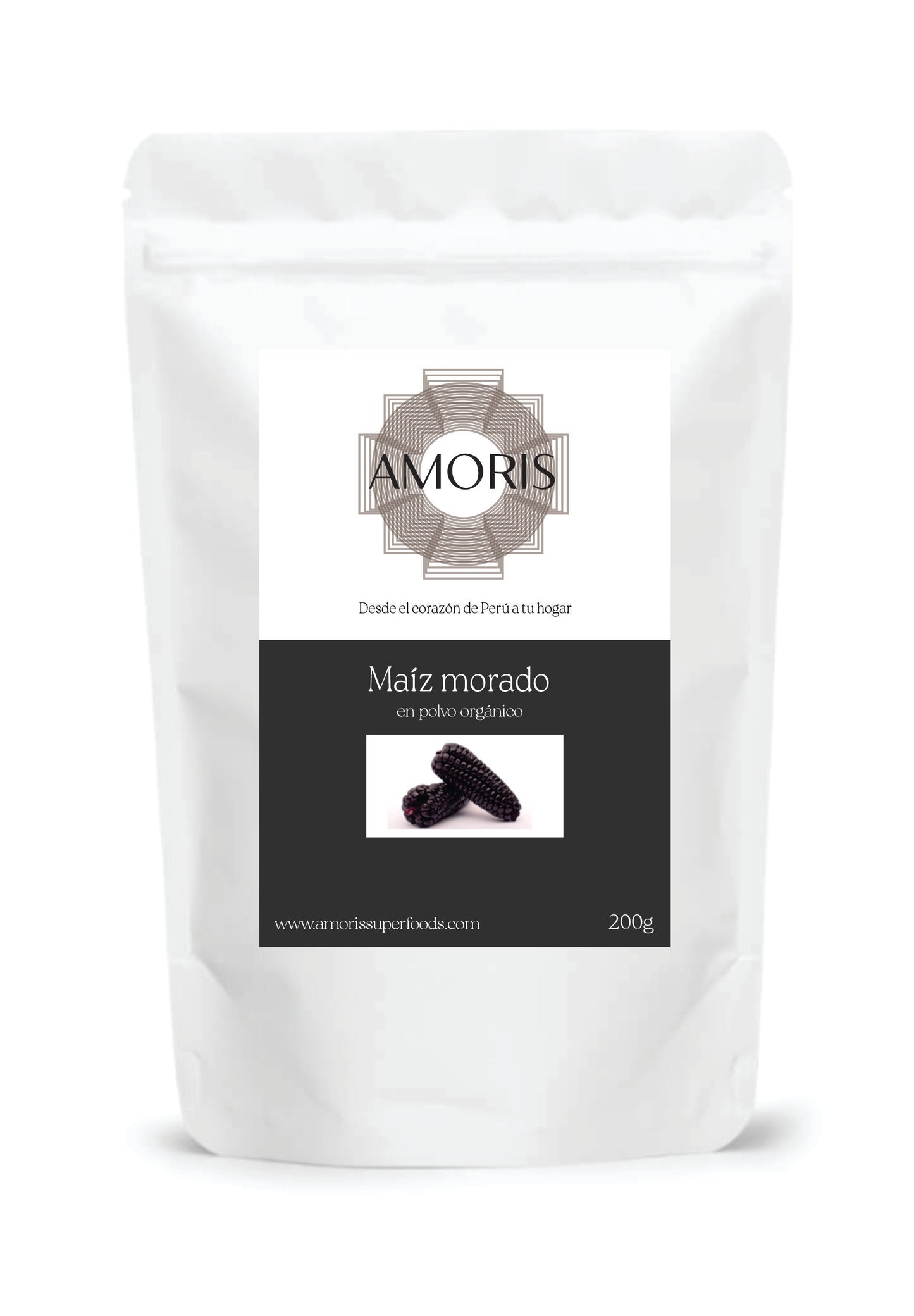 Maíz morado en polvo orgánico 200g