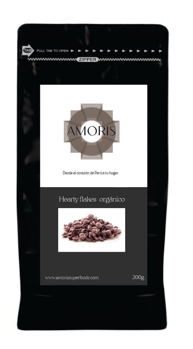 Hearty flakes de Maíz Morado orgánico - 200g