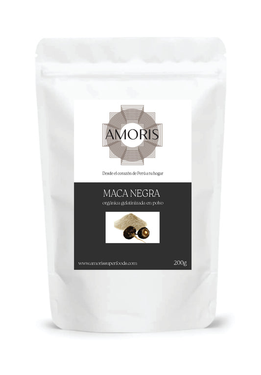 Gelatinierte schwarze Bio - Maca 200 g