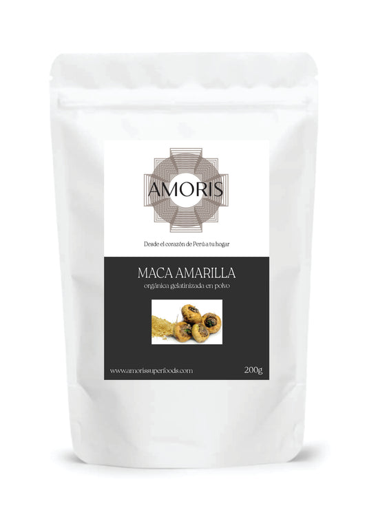 Gelatinierte gelbe Bio - MACA 200 g