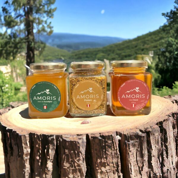 Combo Miel  (Miel de Eucalipto, Floral y Polen)